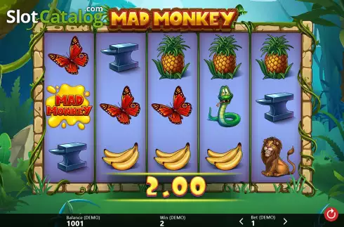 Скрин4. Mad Monkey слот