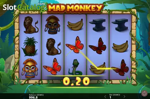 Скрин6. Mad Monkey слот