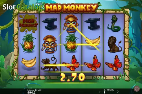 Скрин7. Mad Monkey слот