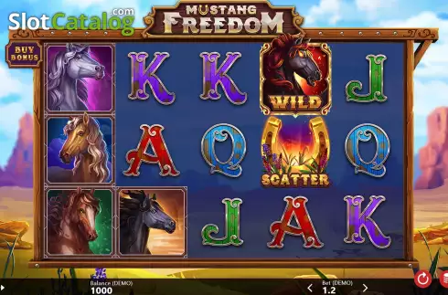 Скрин3. Mustang Freedom слот