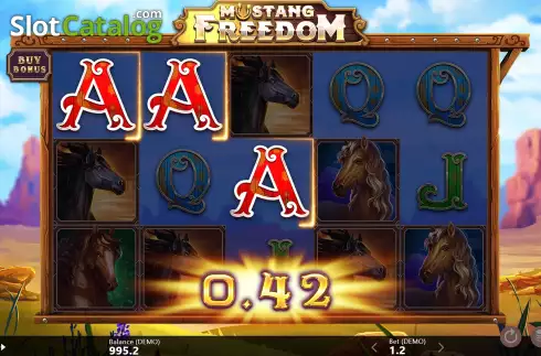 Скрин4. Mustang Freedom слот