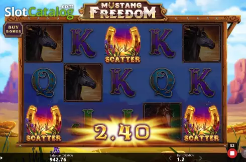 Скрин6. Mustang Freedom слот