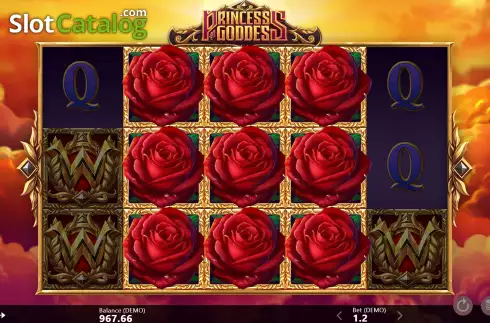 Скрин6. Princess Goddess слот