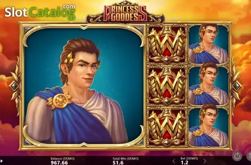 Скрин8. Princess Goddess слот