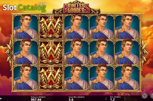 Скрин9. Princess Goddess слот