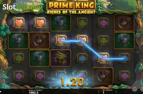 Скрин4. Prime King: Riches of the Ancient слот