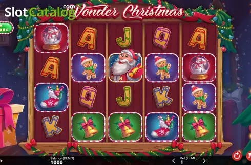 Скрин3. Wonder Christmas слот