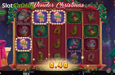 Скрин4. Wonder Christmas слот