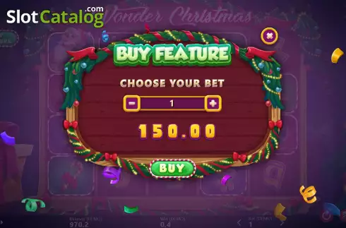 Скрин7. Wonder Christmas слот