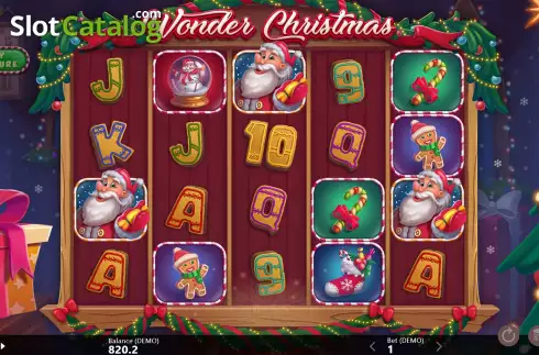Скрин8. Wonder Christmas слот