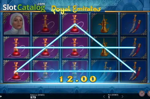 Скрин4. Royal Emirates слот