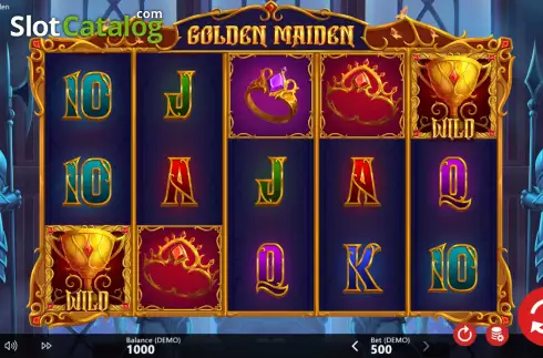 Скрин2. Golden Maiden слот