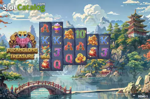 Скрин2. Fuzanglong Treasure слот