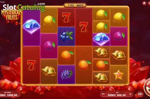 Скрин2. Mysterious Fruits слот