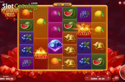 Скрин3. Mysterious Fruits слот