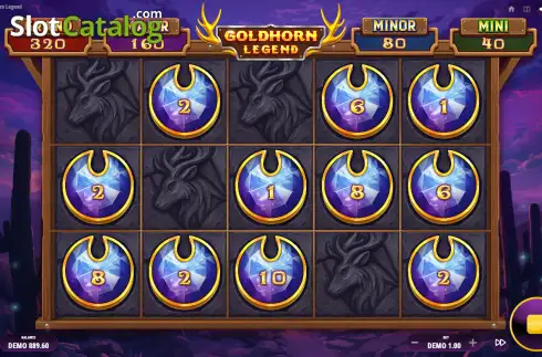 Скрин3. Goldhorn Legend слот