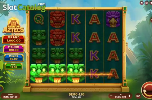 Скрин3. Rise of Aztecs слот