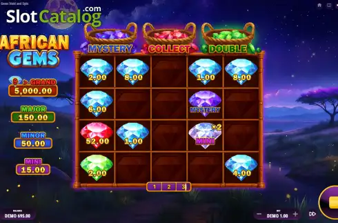 Скрин3. African Gems слот