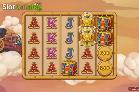Скрин2. Golden Railway Journey слот