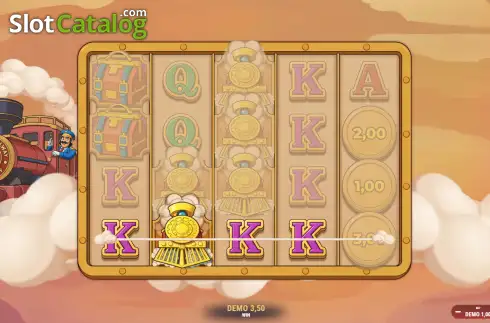 Скрин3. Golden Railway Journey слот