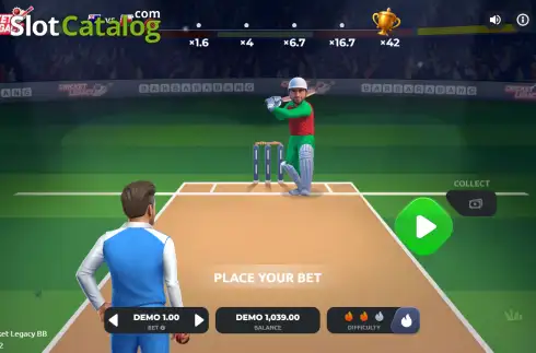 Скрин2. Cricket Legacy BB слот