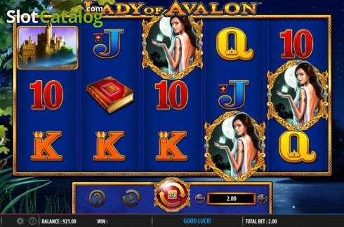 Скрин4. Lady of Avalon слот