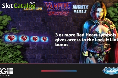 Скрин2. Vampire Desire слот