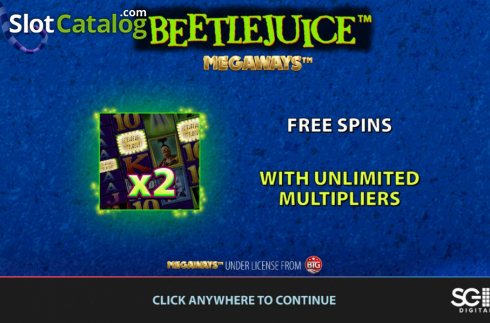 Скрин2. Beetlejuice Megaways слот