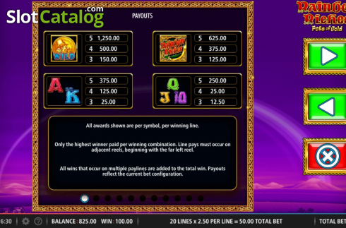 Скрин7. Rainbow Riches Pots of Gold слот