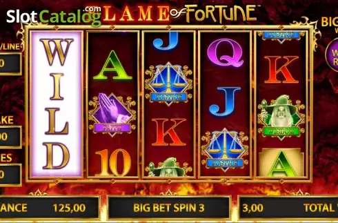 Скрин6. Flame of Fortune (Barcrest) слот