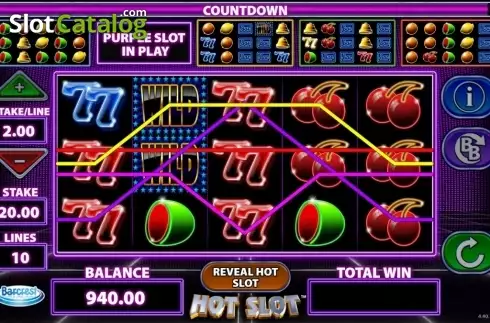 Скрин5. Hot Slot (Barcrest) слот