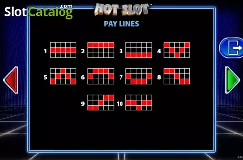 Скрин9. Hot Slot (Barcrest) слот