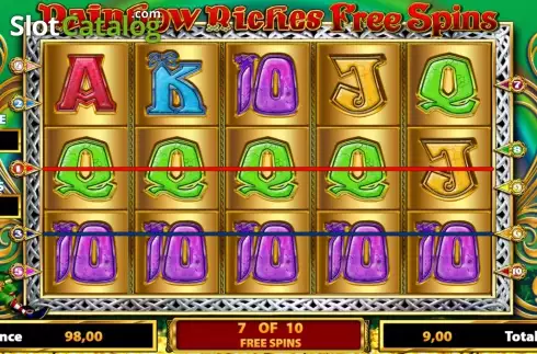 Скрин4. Rainbow Riches Free Spins слот