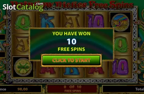 Скрин5. Rainbow Riches Free Spins слот