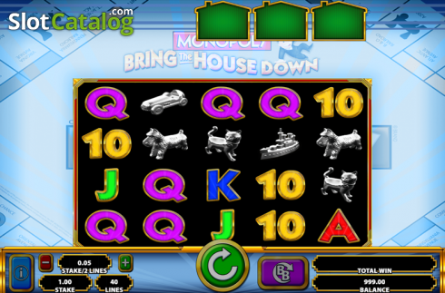 Скрин6. Monopoly Bring the House Down слот