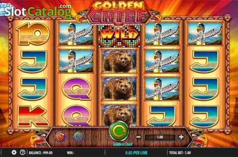 Скрин3. Golden Chief слот