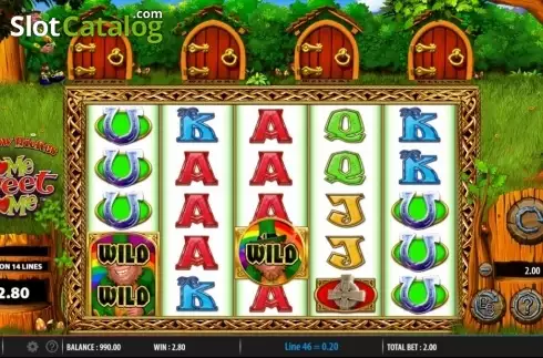 Скрин3. Rainbow Riches Home Sweet Home слот
