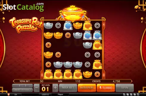 Скрин4. Treasure Pot Puzzle слот