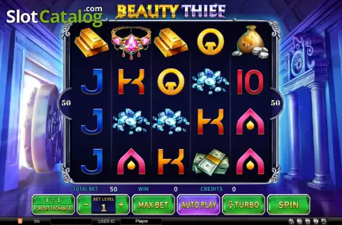 Скрин2. Beauty Thief слот