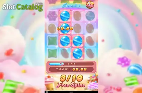 Скрин3. Candy Party: Sugar Rush слот