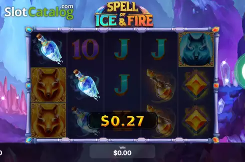 Скрин3. Spell of Ice and Fire слот