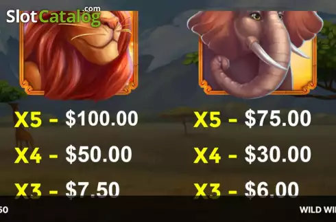 Скрин7. Wild Wild Safari слот