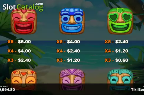 Скрин6. Tiki Boom слот