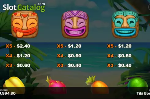 Скрин7. Tiki Boom слот