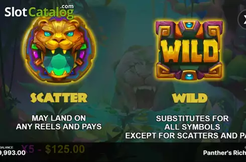 Скрин5. Panther’s Riches слот