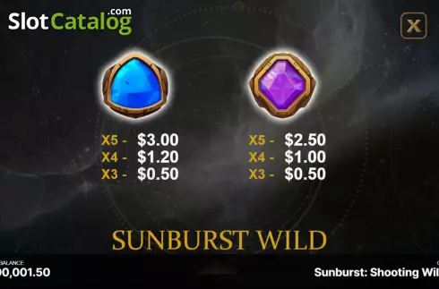 Скрин7. Sunburst: Shooting Wilds слот