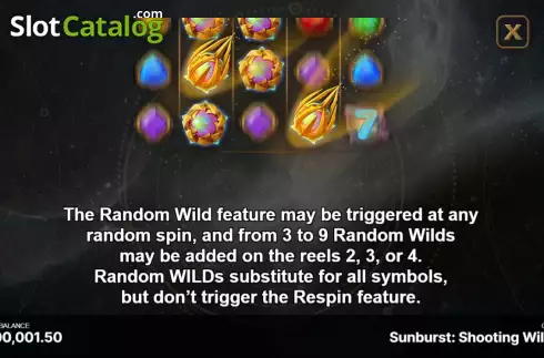 Скрин9. Sunburst: Shooting Wilds слот