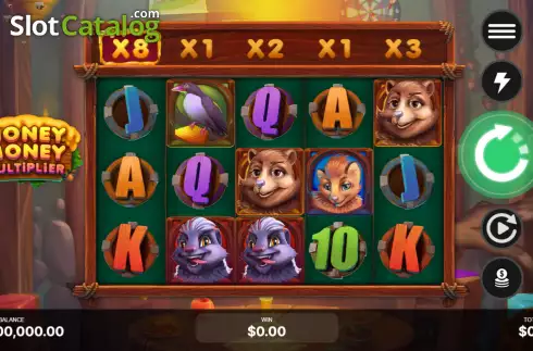 Скрин2. Honey Money Multiplier слот