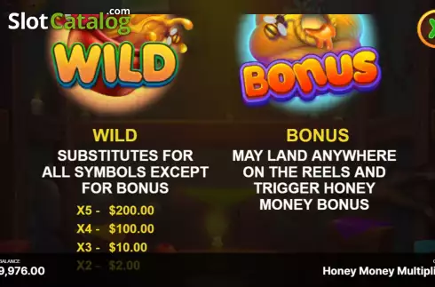 Скрин5. Honey Money Multiplier слот