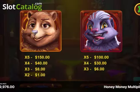 Скрин6. Honey Money Multiplier слот